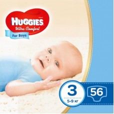 Підгузок Huggies Ultra Comfort 3 Jumbo для мальчиков (5-9 кг) 56 шт (5029053565361) Підгузок Huggies Ultra Comfort 3 Jumbo для мальчиков (5-9 кг) 56 шт (5029053565361)