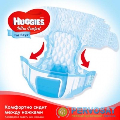 Подгузник Huggies Ultra Comfort 3 Jumbo для мальчиков (5-9 кг) 56 шт (5029053565361)