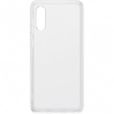 Чохол до моб. телефона Samsung Soft Clear Cover Galaxy A02 (A022) Transparent (EF-QA022TTEGRU) Чохол до моб. телефона Samsung Soft Clear Cover Galaxy A02 (A022) Transparent (EF-QA022TTEGRU)