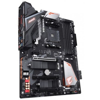 Материнська плата GIGABYTE B450_AORUS_PRO sAM4 B450 4xDDR4 HDMI-DVI ATX