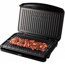 Гриль George Foreman прижимний Fit Grill Large 2400Вт, темп. режимів-1, пластик, чорний Гриль George Foreman прижимний Fit Grill Large 2400Вт, темп. режимів-1, пластик, чорний