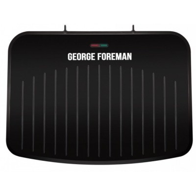 Гриль George Foreman прижимний Fit Grill Large 2400Вт, темп. режимів-1, пластик, чорний