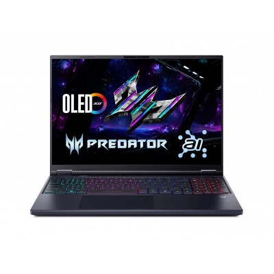 Ноутбук Acer Predator Helios Neo 16 PHN16-73 16" WQXGA IPS, Intel U9-275HX, 32GB, F1TB, NVD5060-8, Lin, чорний