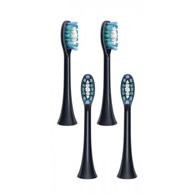 Насадки для зубних щіток Beurer SC 30/50 Premium Whiten, для відбілювання, 4 шт в комплекті, чорні