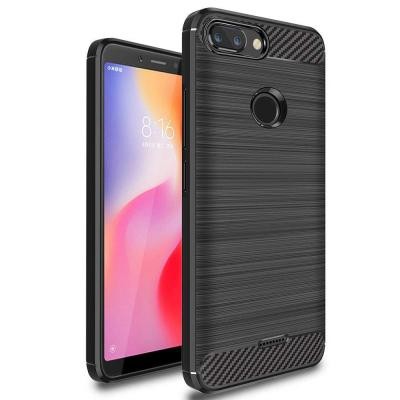 Чехол для моб. телефона Laudtec для Xiaomi Redmi 6 Carbon Fiber (Black) (LT-XR6)