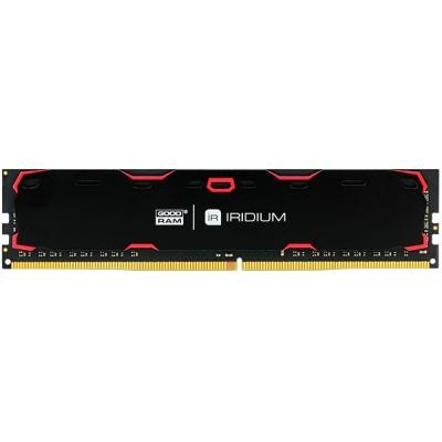 Модуль памяти для компьютера DDR4 8GB 2400 MHz Iridium Black GOODRAM (IR-2400D464L15S/8G)