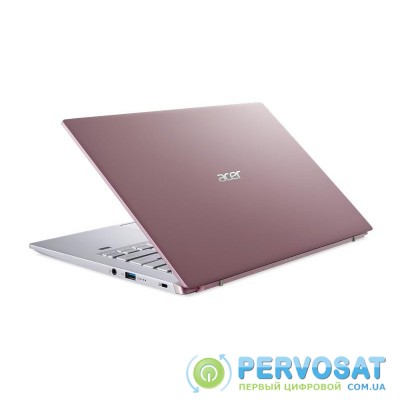 Ноутбук Acer Swift X SFX14-41G 14FHD IPS/AMD R5 5600U/16/512F/NVD3050Ti-4/Lin/Pink