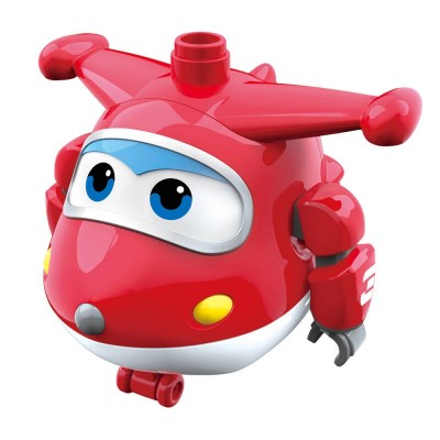 Ігрова фігурка-трансформер Super Wings Medium Blocks High Value Figure Jett, Джетт