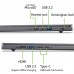 Ноутбук Acer Aspire 16 A16-11M 16" WUXGA IPS, Quallcomm X X1-26-100, 32GB, F1TB, UMA, Win11, сірий