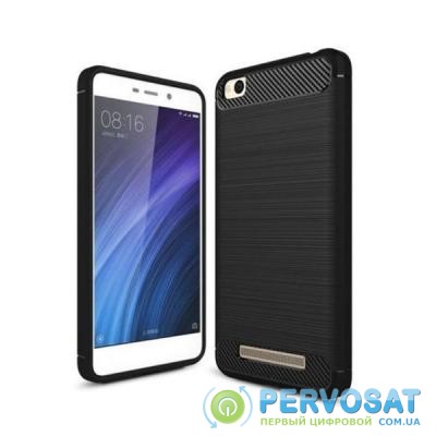 Чехол для моб. телефона для Xiaomi Redmi 4A Carbon Fiber (Black) Laudtec (LT-R4AB)