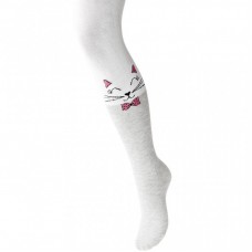 Колготки UCS SOCKS з котиками (M0C0301-1275-3G-whitegray) Колготки UCS SOCKS з котиками (M0C0301-1275-3G-whitegray)