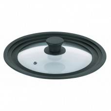 Кришка для посуду Kela Concetta с силиконовым ободком 28-32 см (11442) Кришка для посуду Kela Concetta с силиконовым ободком 28-32 см (11442)