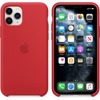 Чехол для моб. телефона Apple iPhone 11 Pro Silicone Case - (PRODUCT)RED (MWYH2ZM/A)