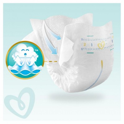 Подгузник Pampers Premium Care New Born Размер 1 (2-5 кг) 26 шт (8001841104614)