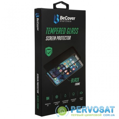 Стекло защитное BeCover Samsung Galaxy A52 SM-A525 Black (706016)