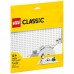 Конструктор LEGO Classic Базова пластина білого кольору