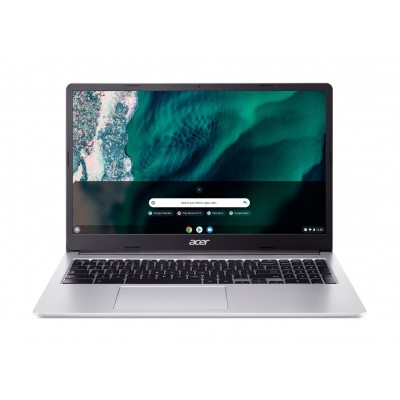 Ноутбук Acer Chromebook CB315-4H 15&quot; FHD IPS, Intel C N4500, 4GB, F128GB, UMA, ChromeOS, сріблястий