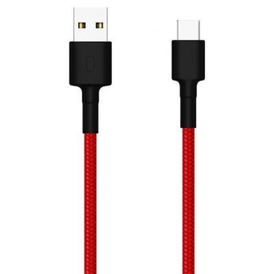 Дата кабель USB 3.0 Type-C to Type-C Braide red Xiaomi (435419)