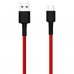 Дата кабель USB 3.0 Type-C to Type-C Braide red Xiaomi (435419)
