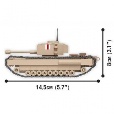 Конструктор Cobi Танк Черчілль, 300 деталей (COBI-3064)
