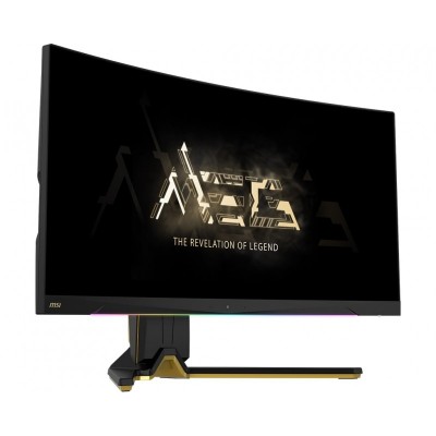 Монітор MSI 34.18&quot; MEG342C-QD 2xHDMI, DP, USB-C, 4xUSB, Audio, OLED, 3440x1440, 21:9, 175Hz, 0.03ms, DCI-P3 99.3%, CURVED, FreeSync, HAS, HDR400