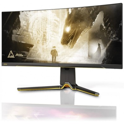 Монітор MSI 34.18" MEG342C-QD 2xHDMI, DP, USB-C, 4xUSB, Audio, OLED, 3440x1440, 21:9, 175Hz, 0.03ms, DCI-P3 99.3%, CURVED, FreeSync, HAS, HDR400