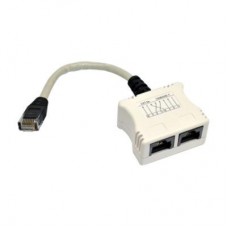 Спліттер витой пары, UTP, 1x2RJ-45 EPNew (ETMD-UCJJWH) Спліттер витой пары, UTP, 1x2RJ-45 EPNew (ETMD-UCJJWH)