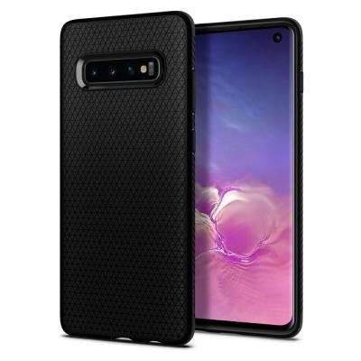 Чохол до моб. телефона Spigen Galaxy S10 Liquid Air Matte Black (605CS25799)