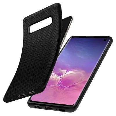 Чохол до моб. телефона Spigen Galaxy S10 Liquid Air Matte Black (605CS25799)