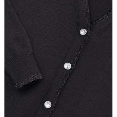 Кофта Breeze в'язана на гудзиками (V-1306-152G-black)