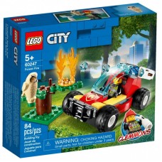 Конструктор LEGO City Fire Пожежа в лісі 84 деталі (60247) Конструктор LEGO City Fire Пожежа в лісі 84 деталі (60247)