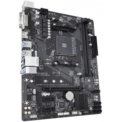 Материнська плата GIGABYTE GA-A320M-H sAM4 A320 2xDDR4 HDMI-DVI mATX