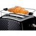 Тостер  Russell Hobbs Groove 2 Slice, 850Вт, пластик, підігрів, розморозка, чорний