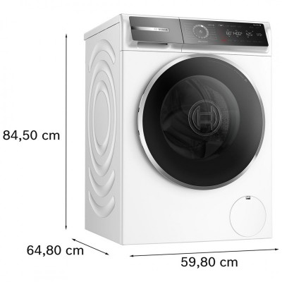 Пральна машина Bosch фронтальна, 9кг, 1400, A+++, 60см, дисплей, білий