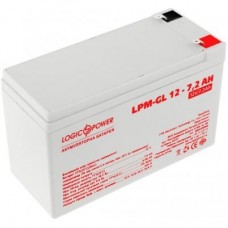 Батарея до ДБЖ LogicPower LPM-GL 12В 7.2Ач (6561) Батарея до ДБЖ LogicPower LPM-GL 12В 7.2Ач (6561)