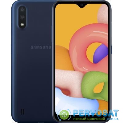 Мобильный телефон Samsung SM-A015FZ (Galaxy A01 2/16Gb) Blue (SM-A015FZBDSEK)