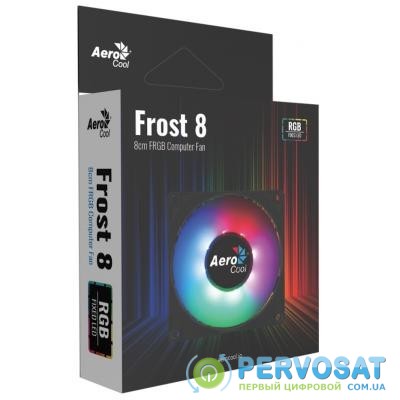 Кулер для корпуса AeroCool Frost 8 FRGB Molex (4718009158054)