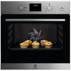 Духова шафа Electrolux електрична, 72л, A, дисплей, конвекція, телескопічні напрямні, нерж Духова шафа Electrolux електрична, 72л, A, дисплей, конвекція, телескопічні напрямні, нерж