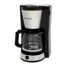 Кавоварка Russell Hobbs Heaton, 1.25л, мелена, чорно-срібний Кавоварка Russell Hobbs Heaton, 1.25л, мелена, чорно-срібний