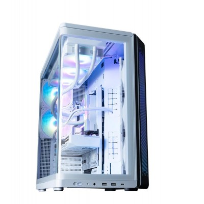 Корпус Zalman P60 без БЖ, 2xUSB3.0, 1x Type C, 3x120мм ARGB Reverse, 2x120мм ARGB, VGA 435мм, LCS ready, Curved Tempered Glass, Dual Chamber, ATX, білий Корпус Zalman P60 без БЖ, 2xUSB3.0, 1x Type C, 3x120мм ARGB Reverse, 2x120мм ARGB, VGA 435мм, LCS ready, Curved Tempered Glass, Dual Chamber, ATX, білий