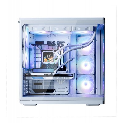 Корпус Zalman P60 без БЖ, 2xUSB3.0, 1x Type C, 3x120мм ARGB Reverse, 2x120мм ARGB, VGA 435мм, LCS ready, Curved Tempered Glass, Dual Chamber, ATX, білий Корпус Zalman P60 без БЖ, 2xUSB3.0, 1x Type C, 3x120мм ARGB Reverse, 2x120мм ARGB, VGA 435мм, LCS ready, Curved Tempered Glass, Dual Chamber, ATX, білий