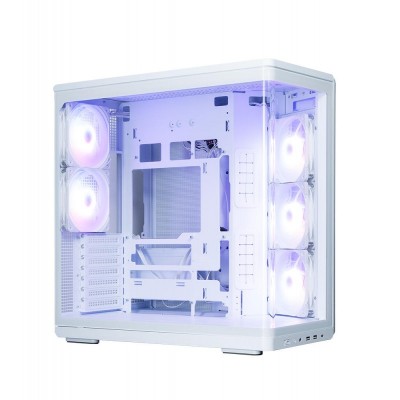 Корпус Zalman P60 без БЖ, 2xUSB3.0, 1x Type C, 3x120мм ARGB Reverse, 2x120мм ARGB, VGA 435мм, LCS ready, Curved Tempered Glass, Dual Chamber, ATX, білий Корпус Zalman P60 без БЖ, 2xUSB3.0, 1x Type C, 3x120мм ARGB Reverse, 2x120мм ARGB, VGA 435мм, LCS ready, Curved Tempered Glass, Dual Chamber, ATX, білий