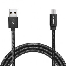 Дата кабель ADATA USB 2.0 AM to Micro 5P 2.0m Black (AMUCAL-200CMK-CBK) Дата кабель ADATA USB 2.0 AM to Micro 5P 2.0m Black (AMUCAL-200CMK-CBK)