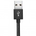 Дата кабель ADATA USB 2.0 AM to Micro 5P 2.0m Black (AMUCAL-200CMK-CBK)