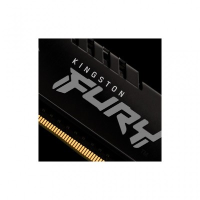 Модуль памяти для компьютера DDR4 32GB (2x16GB) 2666 MHz FURY Beast Black Kingston Fury (ex.HyperX) (KF426C16BBK2/32)