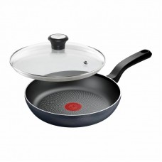 Сковорода з кришкою Tefal So' Light, 24см, алюміній, бакеліт, скло, чорний Сковорода з кришкою Tefal So' Light, 24см, алюміній, бакеліт, скло, чорний