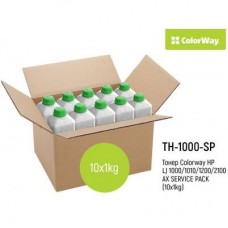 Тонер HP LJ1000/1010/1200/2100/AX SERVICE PACK (10x1kg) ColorWay (TH-1000-SP) Тонер HP LJ1000/1010/1200/2100/AX SERVICE PACK (10x1kg) ColorWay (TH-1000-SP)