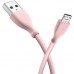 Дата кабель USB 2.0 AM to Micro 5P 1.0m Kitty T-M817 Pink T-PHOX (T-M817 Pink)