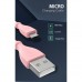 Дата кабель USB 2.0 AM to Micro 5P 1.0m Kitty T-M817 Pink T-PHOX (T-M817 Pink)