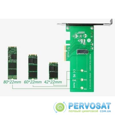 Контроллер M.2 PCIe SSD to PCI-E Maiwo (KT016)